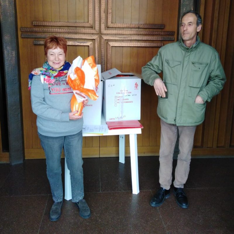 raccolta fondi uova di pasqua